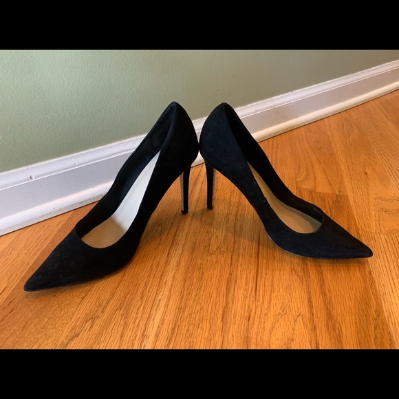 ASOS Black velvet pumps - Picture 4 of 5